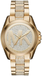 Michael Kors Bradshaw Żółte złoto/Stal w odcieniu złota Ø43 mm MK6487