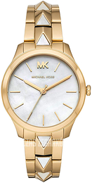 Michael Kors Runway Biały/Stal w odcieniu złota Ø38 mm MK6689
