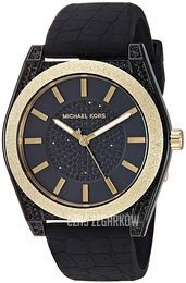 Michael Kors Czarny/Guma Ø40 mm MK6703