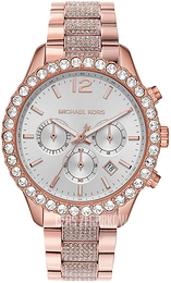 Michael Kors Srebrny/Stal w kolorze różowego złota Ø42 mm MK6791