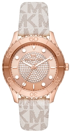 Michael Kors Runway Różowe złoto/PVC (Chlorek winylu) Ø40 mm MK6980