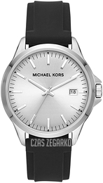 Michael Kors Srebrny/Guma Ø45 mm MK7070