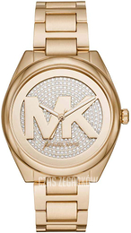 Michael Kors Żółte złoto/Stal w odcieniu złota Ø42 mm MK7088