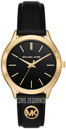 Michael Kors Runway Czarny/Skóra Ø38 mm MK7553