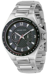 Michael Kors Czarny/Stal Ø44 mm MK8095