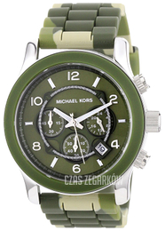 Michael Kors Zielony/Guma Ø45 mm MK8168