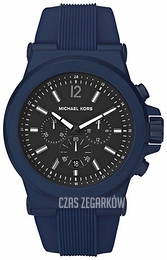 Michael Kors Czarny/Guma Ø45 mm MK8170