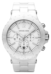 Michael Kors Dylan Biały/Czeramiczna Ø43 mm MK8177