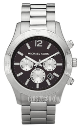 Michael Kors Czarny/Stal Ø45 mm MK8190