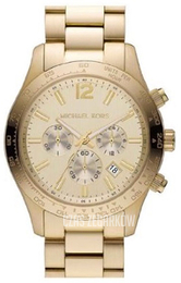 Michael Kors Szampański/Stal w odcieniu złota Ø45 mm MK8191