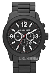 Michael Kors Czarny/Stal Ø52 mm MK8196