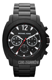 Michael Kors Czarny/Stal Ø47 mm MK8282