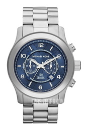 Michael Kors Runway Niebieski/Stal Ø45 mm MK8314
