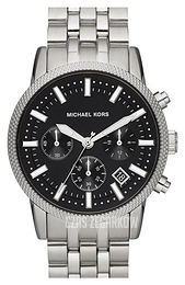 Michael Kors Outlets Czarny/Stal Ø42 mm MK8316