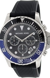 Michael Kors Everest Czarny/Guma Ø45 mm MK8365