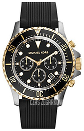 Michael Kors Everest Czarny/Guma Ø45 mm MK8366