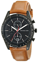 Michael Kors Czarny/Skóra Ø42 mm MK8385