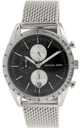 Michael Kors Czarny/Stal Ø42 mm MK8387