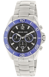 Michael Kors Windward Czarny/Stal Ø45 mm MK8422