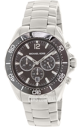 Michael Kors Czarny/Stal Ø45 mm MK8423