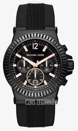 Michael Kors Czarny/Guma Ø43 mm MK8427