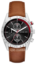 Michael Kors Czarny/Skóra Ø42 mm MK8439