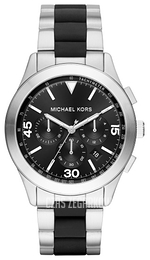 Michael Kors Czarny/Stal Ø43 mm MK8452