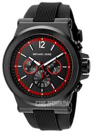 Michael Kors Czarny/Guma Ø48 mm MK8453