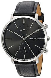 Michael Kors Jaryn Czarny/Skóra Ø45 mm MK8539