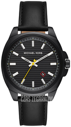 Michael Kors Czarny/Skóra Ø42 mm MK8632