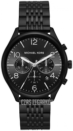 Michael Kors Czarny/Stal Ø42 mm MK8640