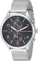 Michael Kors Czarny/Stal Ø42 mm MK8644