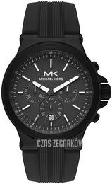 Michael Kors Czarny/Guma Ø45 mm MK8729
