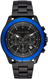 Michael Kors Czarny/Stal Ø45 mm MK8759
