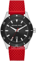 Michael Kors Czarny/Guma Ø44 mm MK8820