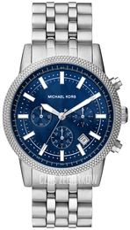 Michael Kors Hutton Niebieski/Stal Ø43 mm MK8952