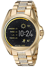 Michael Kors Smartwatch Ekran LCD/Stal w odcieniu złota Ø44.5 mm MKT5002