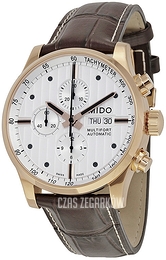 Mido Multifort Srebrny/Skóra Ø44 mm M005.614.36.031.00