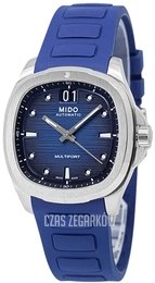 Mido Multifort TV Big Date Niebieski/Guma 39.2x40 mm M049.526.17.041.00