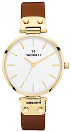 Mockberg Original Biały/Skóra Ø34 mm MO108