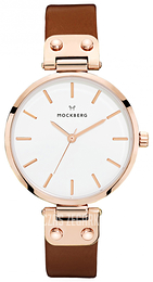 Mockberg Original Biały/Skóra Ø34 mm MO109