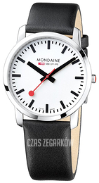 Mondaine Simply Elegant Biały/Skóra Ø41 mm A638.30350.11SBB