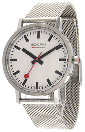Mondaine Biały/Stal Ø36 mm A660.30314.11SBM.S