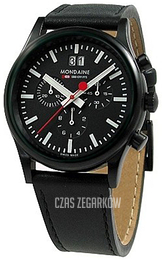 Mondaine Chronograph Czarny/Skóra Ø41 mm A690-30308-64SBB