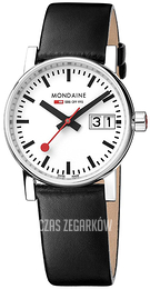Mondaine Biały/Skóra Ø30 mm MSE.30210.LB