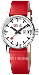 Mondaine Biały/Skóra Ø30 mm MSE.30210.LC