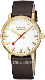 Mondaine Evo2 Biały/Skóra Ø40 mm MSE.40112.LGV