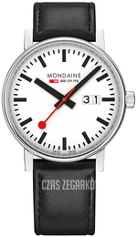 Mondaine Evo2 Biały/Skóra Ø40 mm MSE.40210.LBV