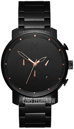 MVMT Chrono Czarny/Stal Ø45 mm MC01-BBRG
