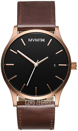 MVMT Classic Czarny/Skóra Ø45 mm MM01-RGBL